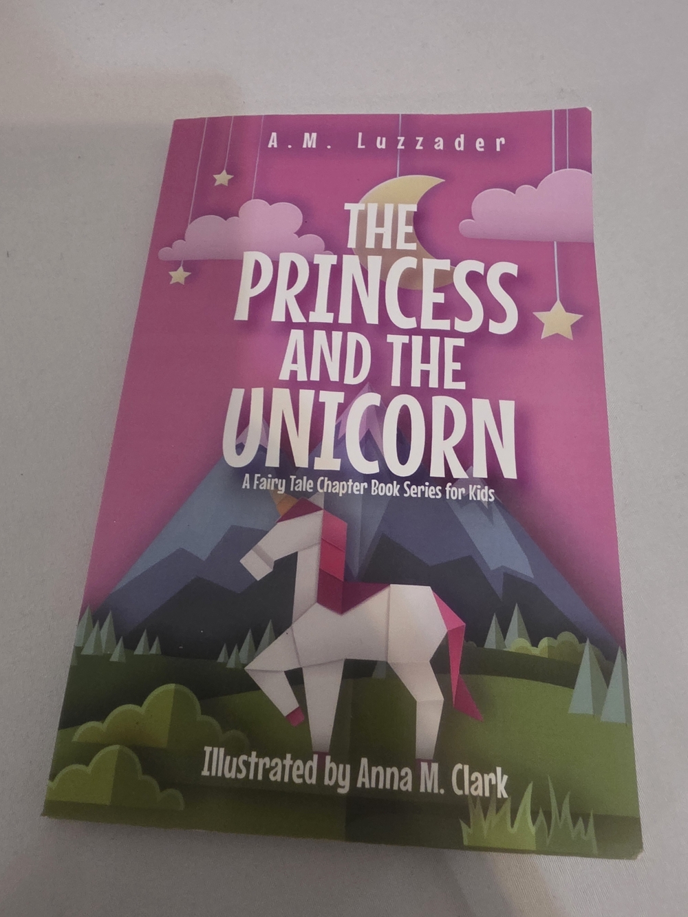Target Pink and White The Princess and the Unicorn by A. M. Luzzader